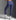 Form Stash Hi-Rise Compression Tights (Future Dusk) - Rear View of A Woman Wearing Compression Tights | 2XU Philippines